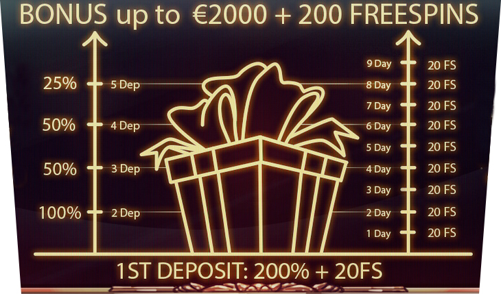 Bonuses and free spins from Joycasino.